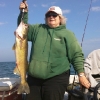 My Mom's 9lb Walleye 2011
