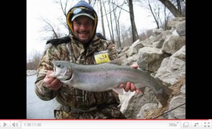 Elk Creek Steelhead Fishing 2-21-11